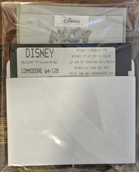 Disney Micky und der verrückte Zoo - Commodore 64/128 - Diskettte