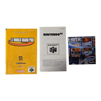 F-1 World Grand Prix  - Nintendo 64 - N64 - OVP