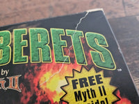 Green Berets + Myth II  - PC -  Windows 95  - Big Box