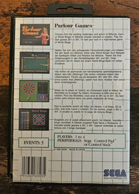 Parlour Games- Sega Master System