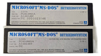 Microsoft MS-DOS Betriebssystem / Diskette
