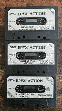 EPYX Action - Commodore 64 / C64 / 128 / Tape