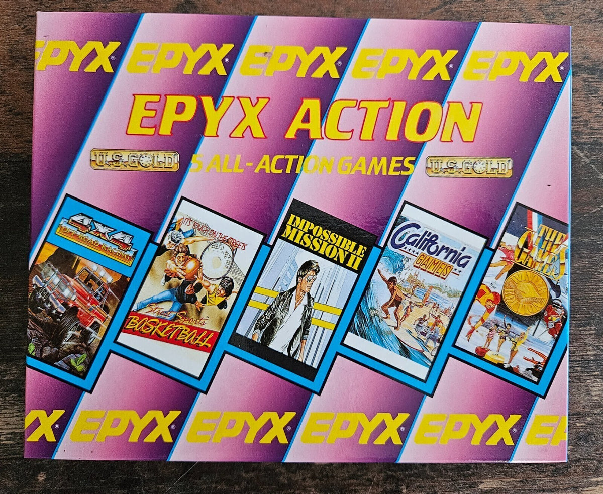 EPYX Action - Commodore 64 / C64 / 128 / Tape
