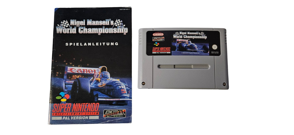 Nigel Mansell´s World Championship - Super Nintendo - SNES