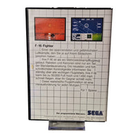 F-16 Fighter  - Sega Master System - Sega Card