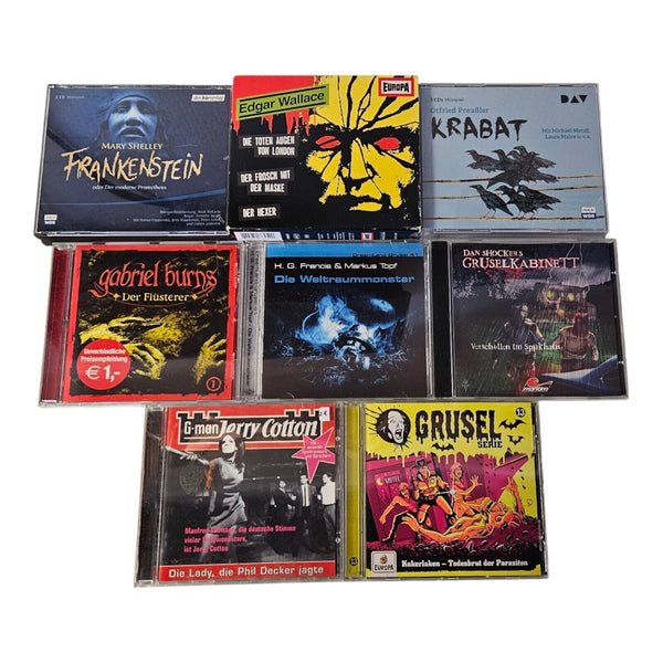 Gemischte Horro Sammlung- Hörspiele - CD - 10 Stück