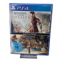 Assassins Creed Odyssey + Origins - Doppelpack -  Sony Playstation 4 / PS4