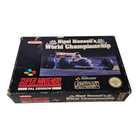 Nigel Mansell´s world Championship - Super Nintendo - SNES - OVP