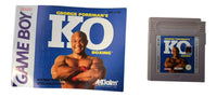 George Foreman´s KO Boxing - Nintendo Game Boy / GB / CIB