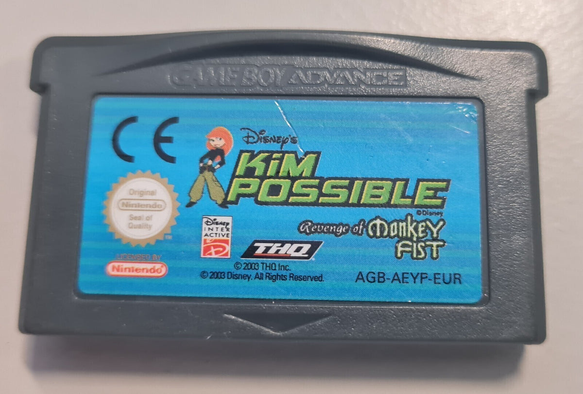 Kim Possible - Revenge of Monkey Fist - Nintendo Game Boy Advance / GBA