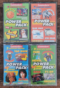 The CF Powerpack  - 19 stück - Commodore 64 / C64 / 128 / Tape
