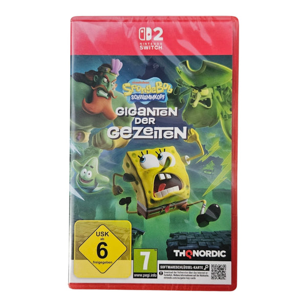 Spongebob Schwammkopf - Giganten der Gezeiten  / Nintendo Switch 2 - NEU