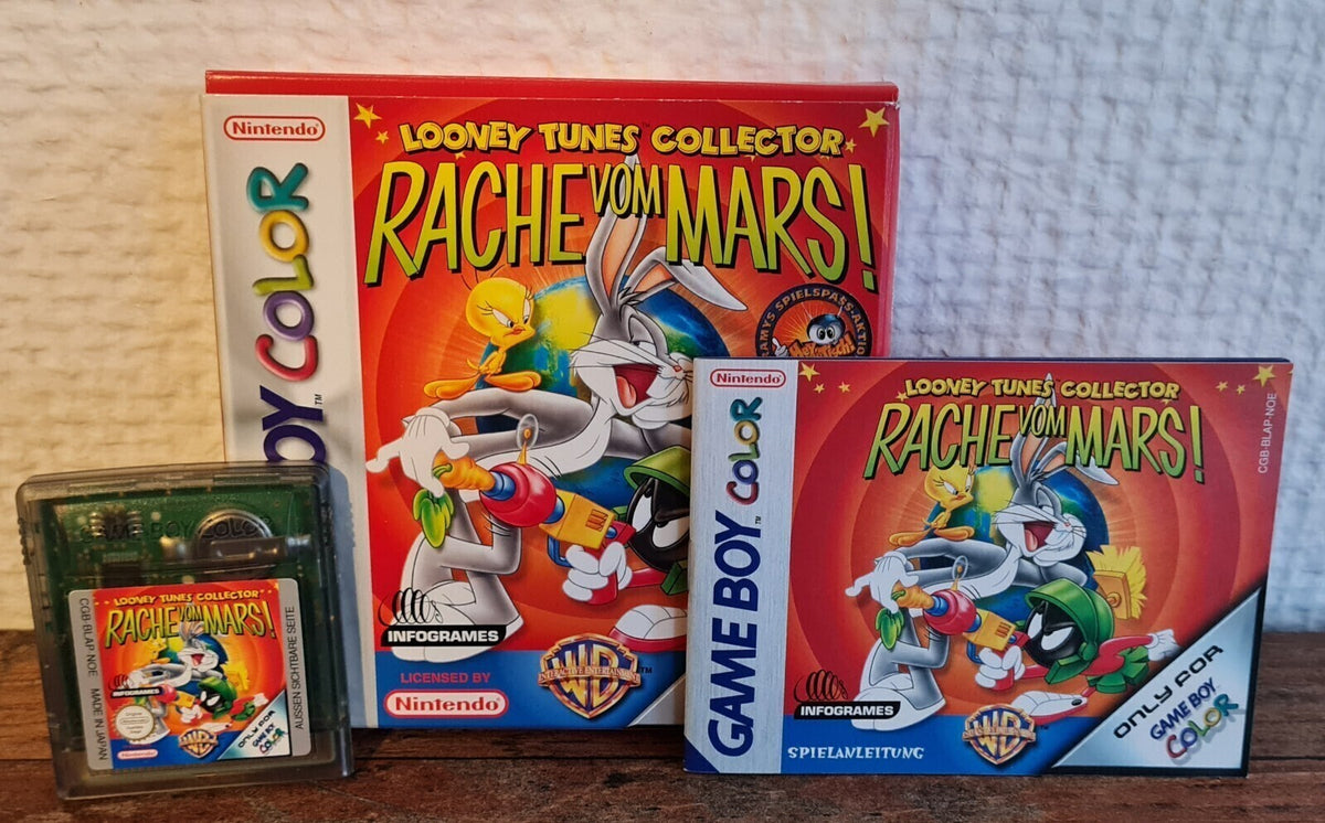 Looney Tunes Collector Rache vom Mars - Nintendo GBC - Gameboy Color - CIB