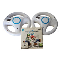 Mariokart + 2 Lenkräder- Nintendo WII