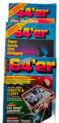 64ér Zeitschriften Sammlung - 1986/87/88 + Sonderausgaben - 27 Zeitschriften