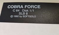 Cobra Force  - Commodore 64/128 - Diskette