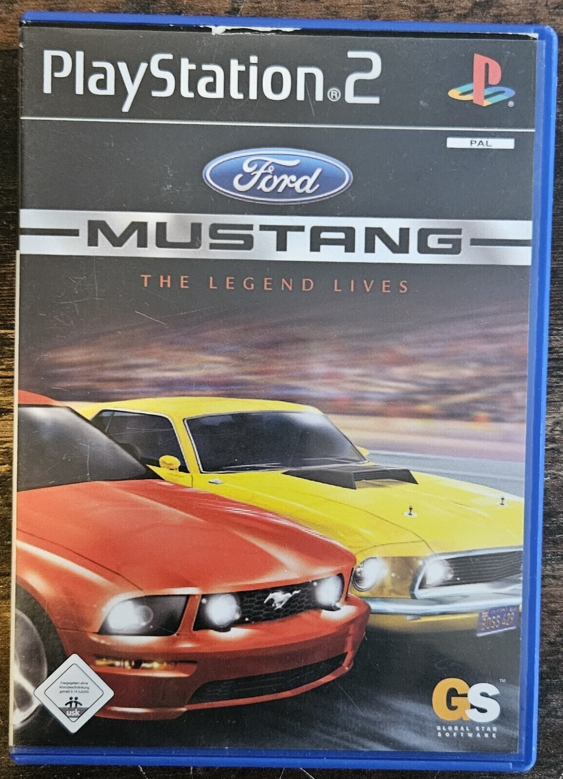 Ford Mustang - The legend Lives - Playstation 2 / PS2