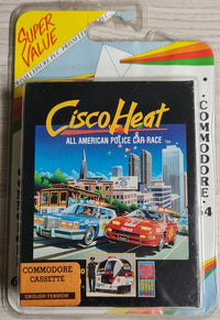 Cisco Heat - Commodore 64/128 Tape - NEU -