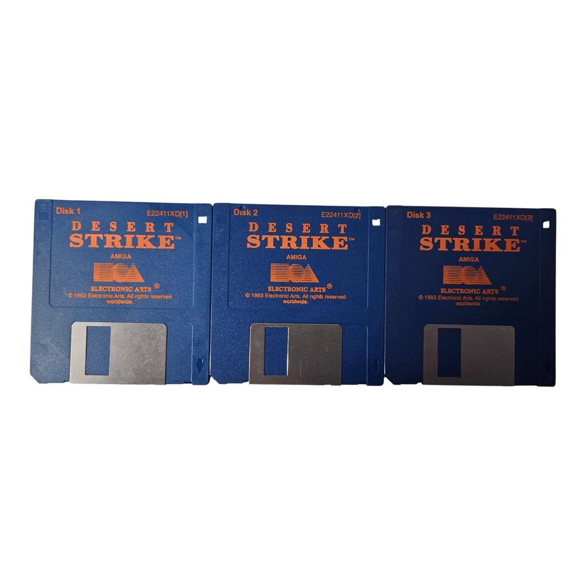 Desert Strike  - Commodore Amiga - Disketten