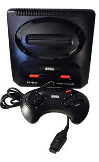 Sega Mega Drive II Konsole mit Controller