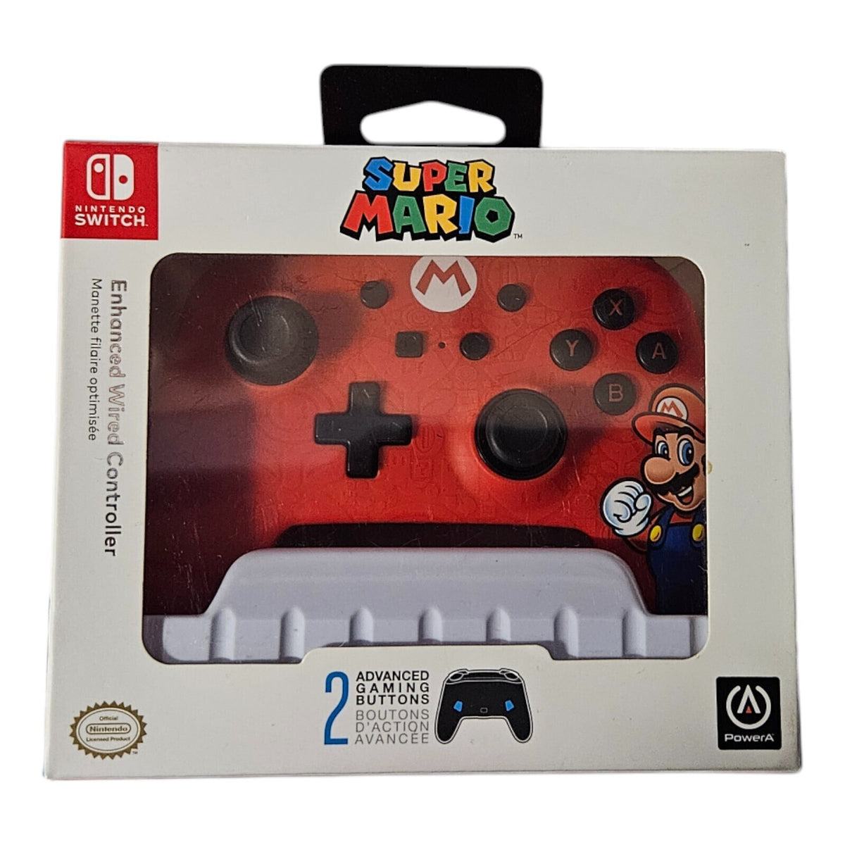 Nintendo Switch Enhanced Wired Controller  - Super Mario Edition
