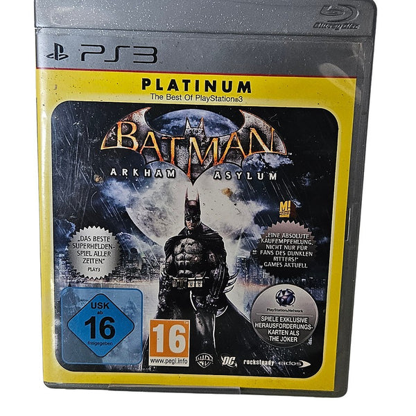 Batman Arkham Asylum - Platinum  - Playstation 3 / PS3