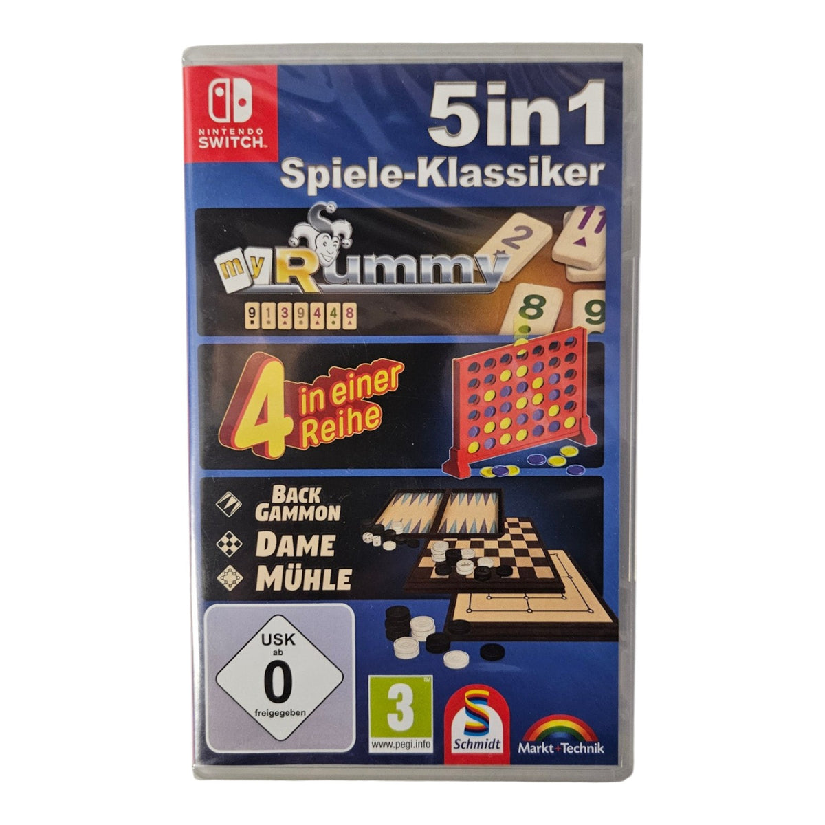 5in1 Spiele Klassiker - Nintendo Switch / NEU
