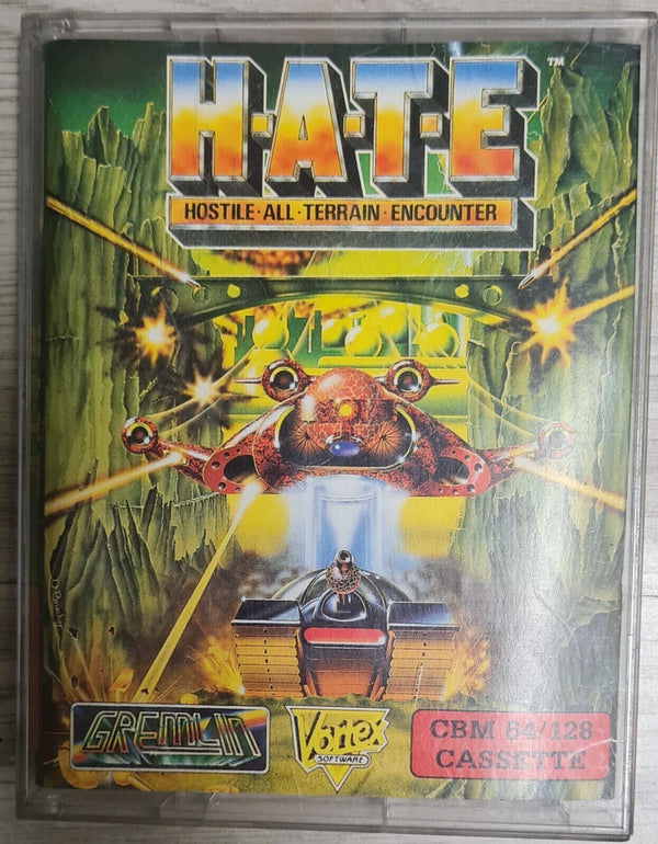 H-A-T-E / Hate Commodore 64/128 Tape