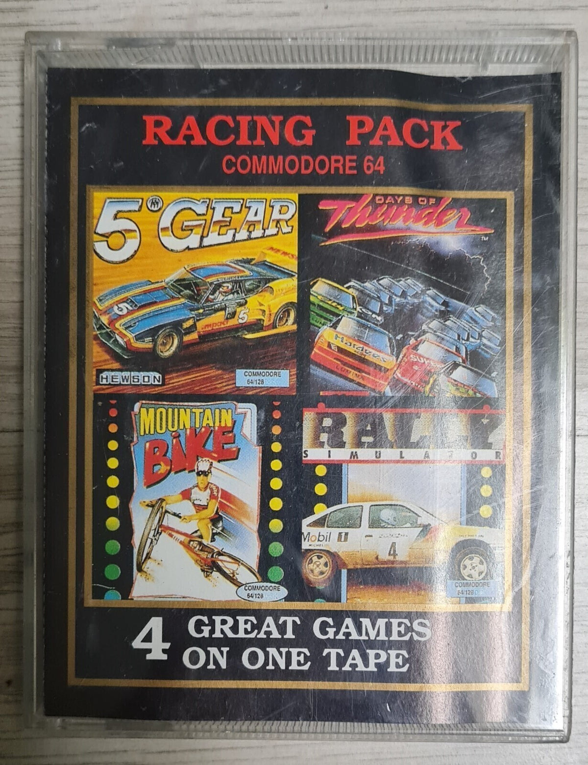 Racing Pack - Commodore 64/128 Tape