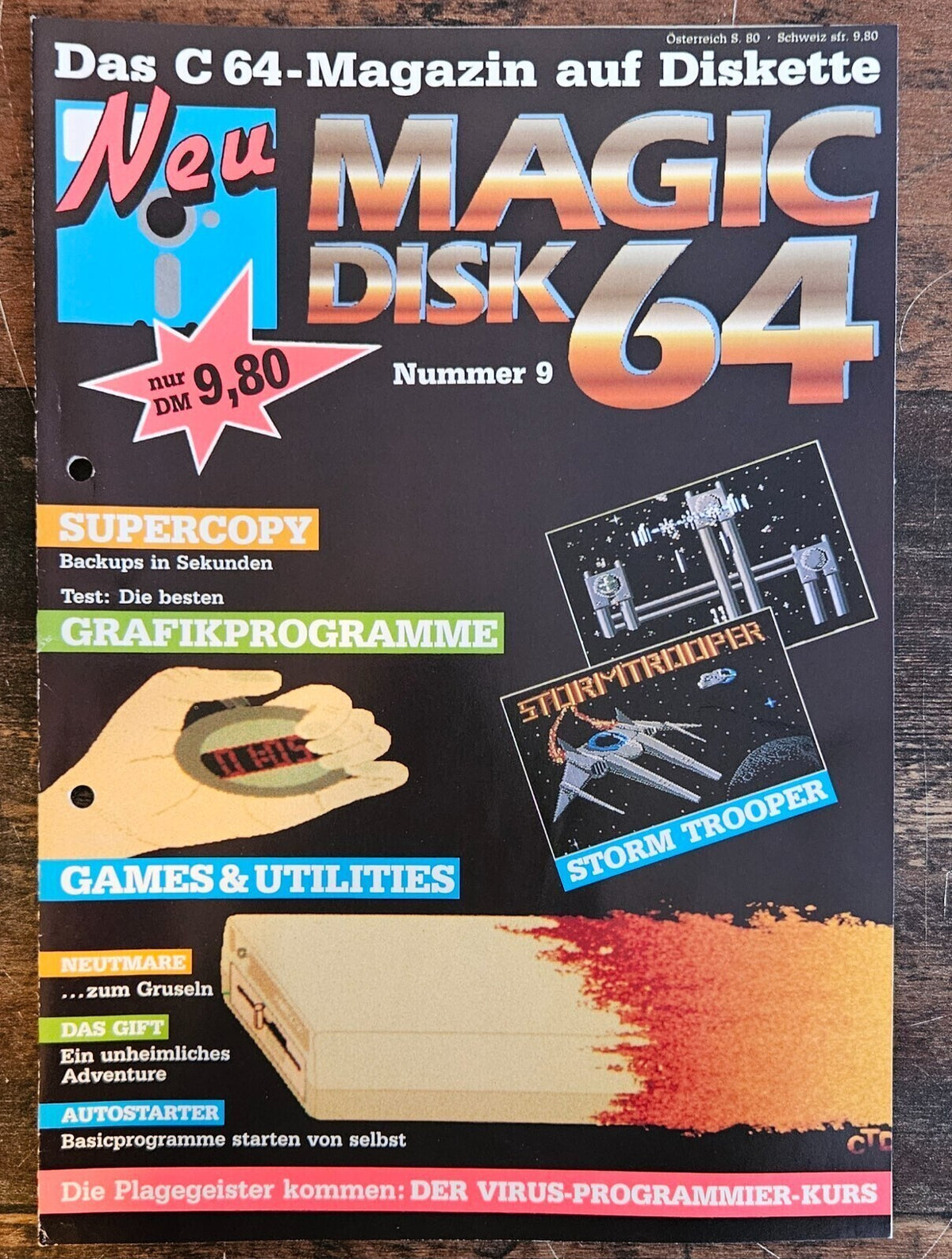 Magic Disk 64 - #9/88 - Mit Diskette - Commodore 64