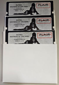 ELVIRA - Mistress of the Dark - German - Commodore 64/128 - Diskette