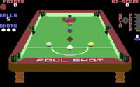 Snooker Pool - Commodore 64/128 - Diskette