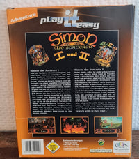 Simon the Sorcerer I + II  - PC -  Big Box -