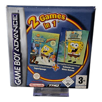 Spongebob Schwammkopf - 2 in 1 - Gameboy Advance- GBA