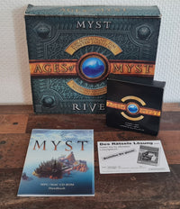 MYST - Ages of Myst - RIVEN - Jubiläumsausga. - PC - 486´er / MAC -  Big Box