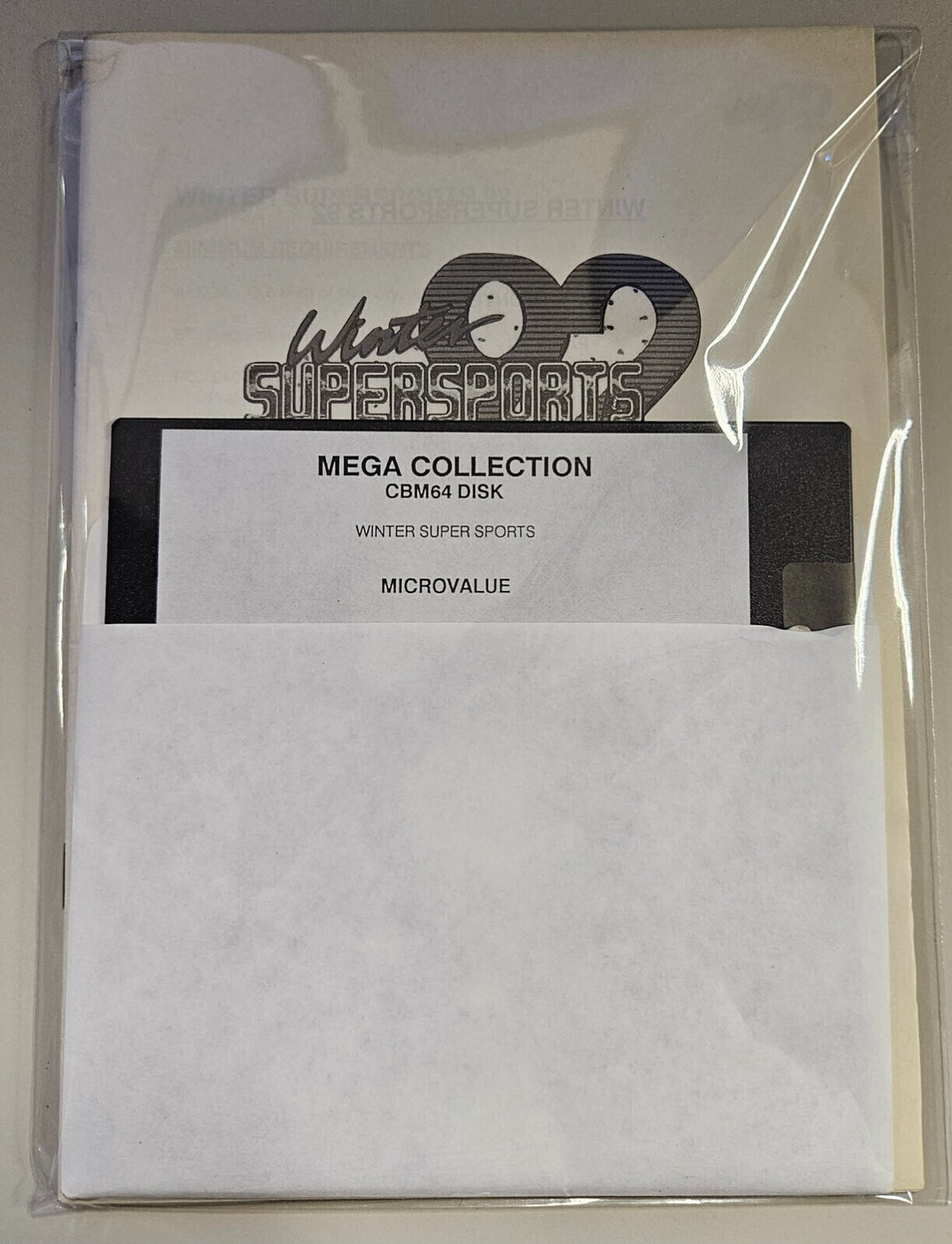 Mega Collection - Winter Super Sports 92 -  Commodore 64/128 - Diskette