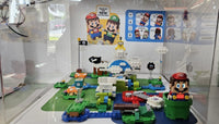 Demo Display LEGO - Lego-Set "Super Mario " (71360) + (71389)