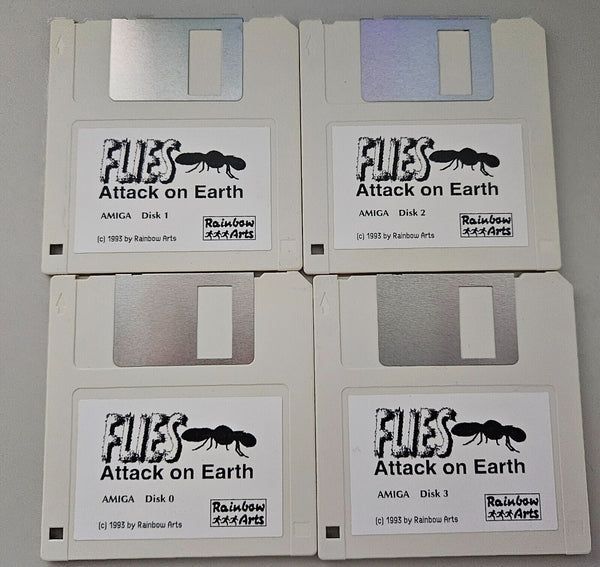 Flies - Attack on Earth  - Commodore Amiga - Nur Diskette
