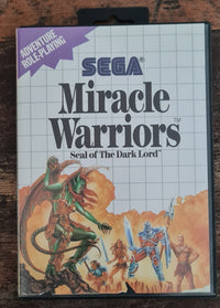 Miracle Warriors - Seal of the Dark Lord - Sega Master System