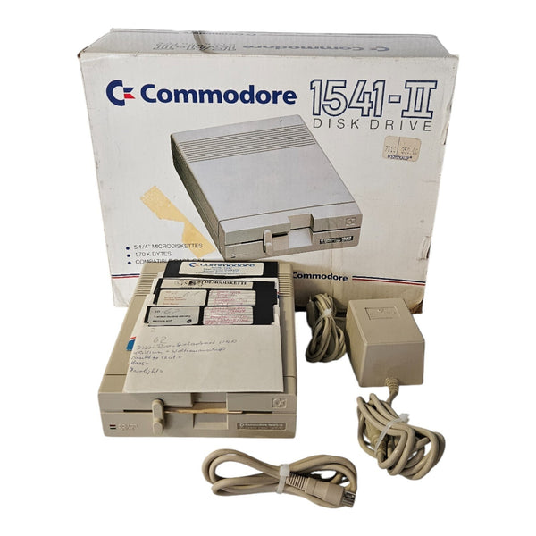 Commodore 1541-II Diskettenlaufwerk / 1541-II Floppy mit OVP