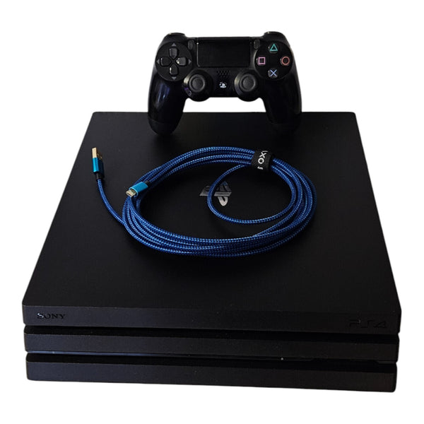 Playstation 4 Pro   /  1 TB /  Black /  mit Controller
