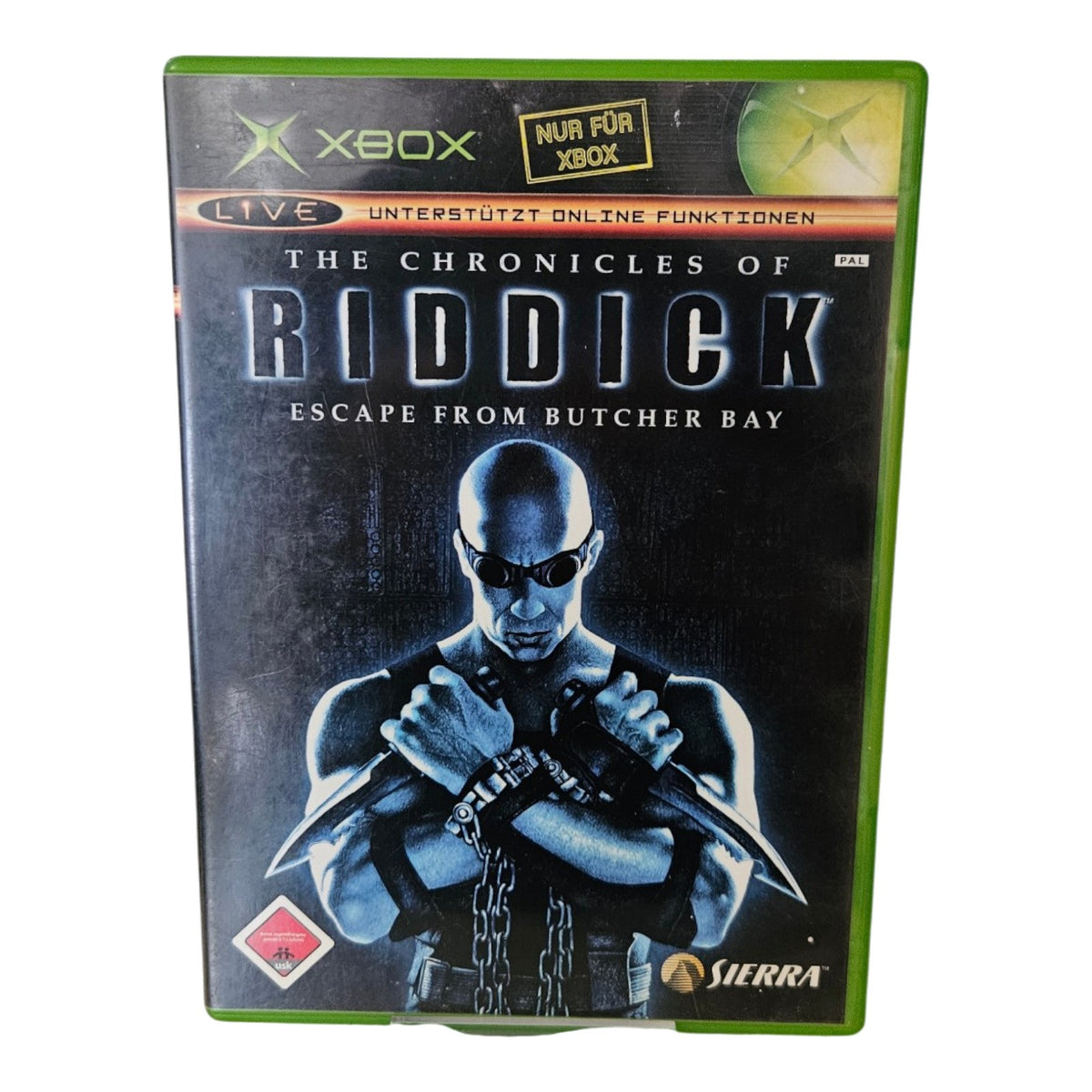 The Chronicles of RIDDICK - Escape from Butcher  - Microsoft XBOX - Xbox Classic