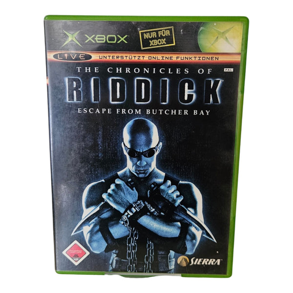 The Chronicles of RIDDICK - Escape from Butcher  - Microsoft XBOX - Xbox Classic