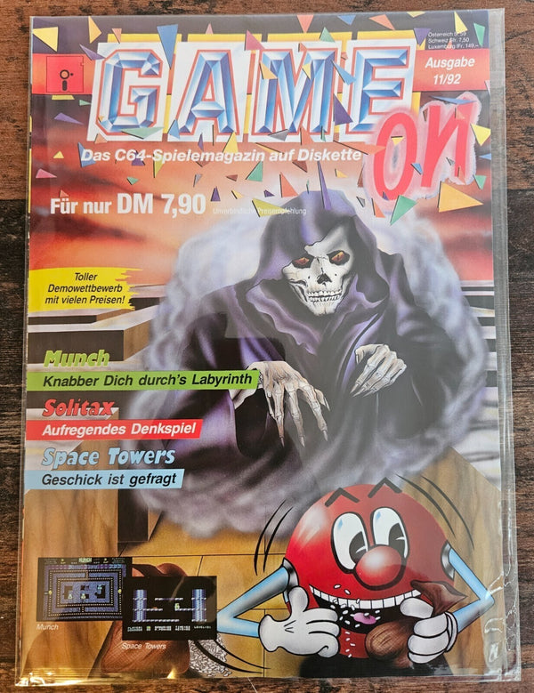 Game On - #11/92 - Mit Diskette - Commodore 64