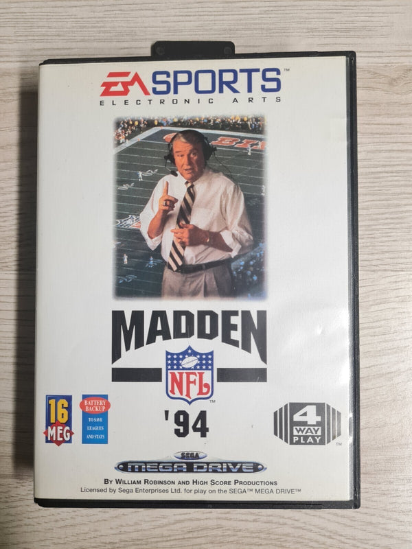 Madden NFL 94 - Mega Drive