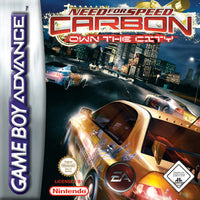 Need for Speed Carbon - Own The City - Gameboy Advance- GBA