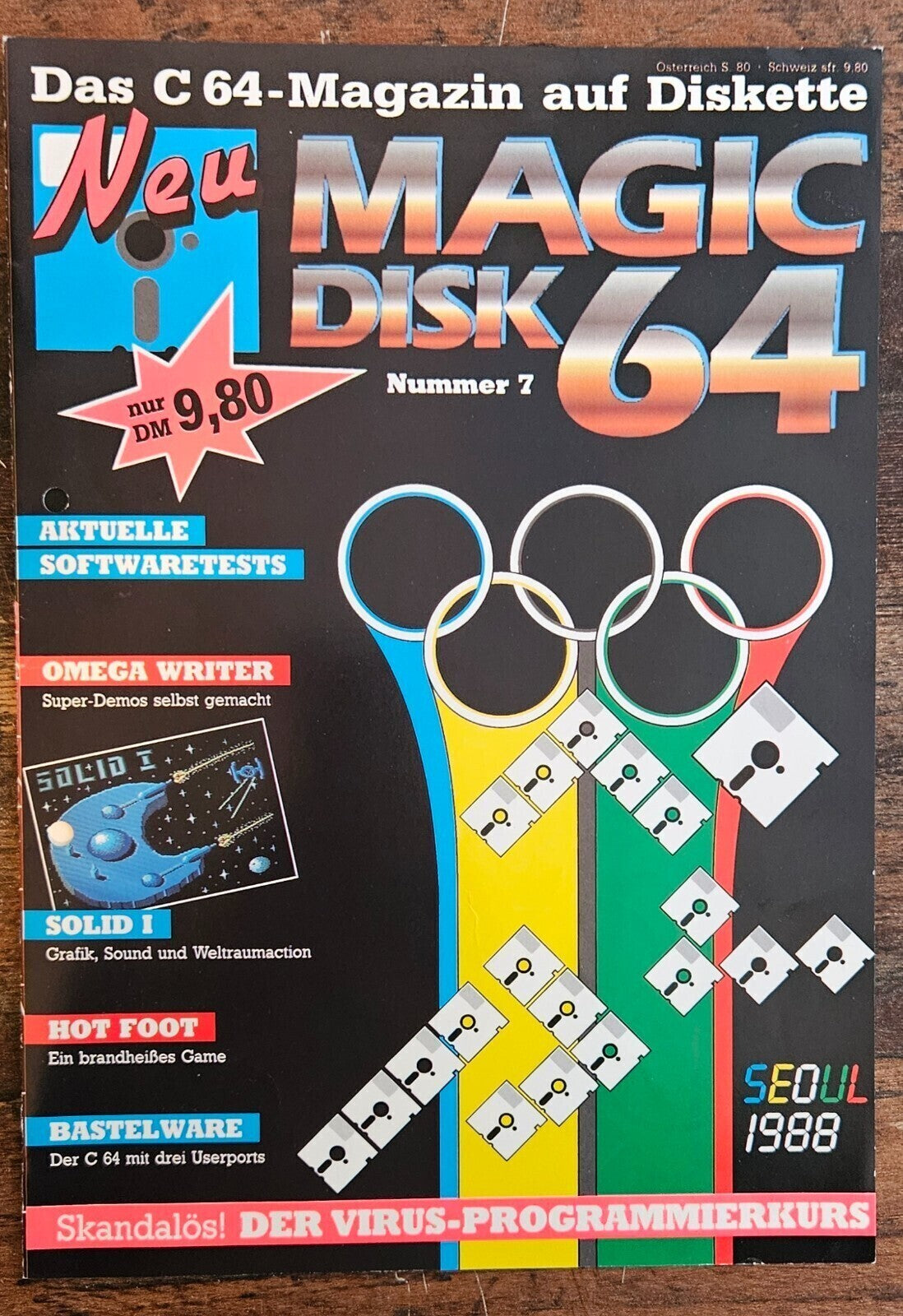 Magic Disk 64 - #7/88 - Mit Diskette - Commodore 64