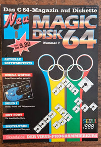 Magic Disk 64 - #7/88 - Mit Diskette - Commodore 64