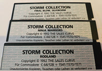 Storm Collection - Final Blow-Silkworm-Ninja Wariorrs-Rodland - Commodore 64/128