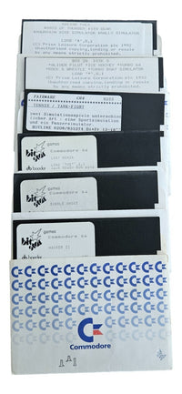 Bit Star Spiele Software Paket für den C64  - Commodore 64 / 128 / 6 Disketten